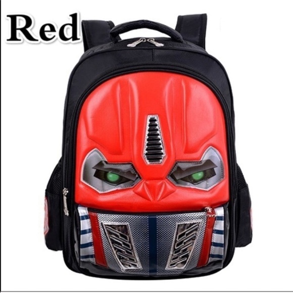 TRANSFORMER BACKPACK WITH LIGHT UP EYES - Picture 2 of 5